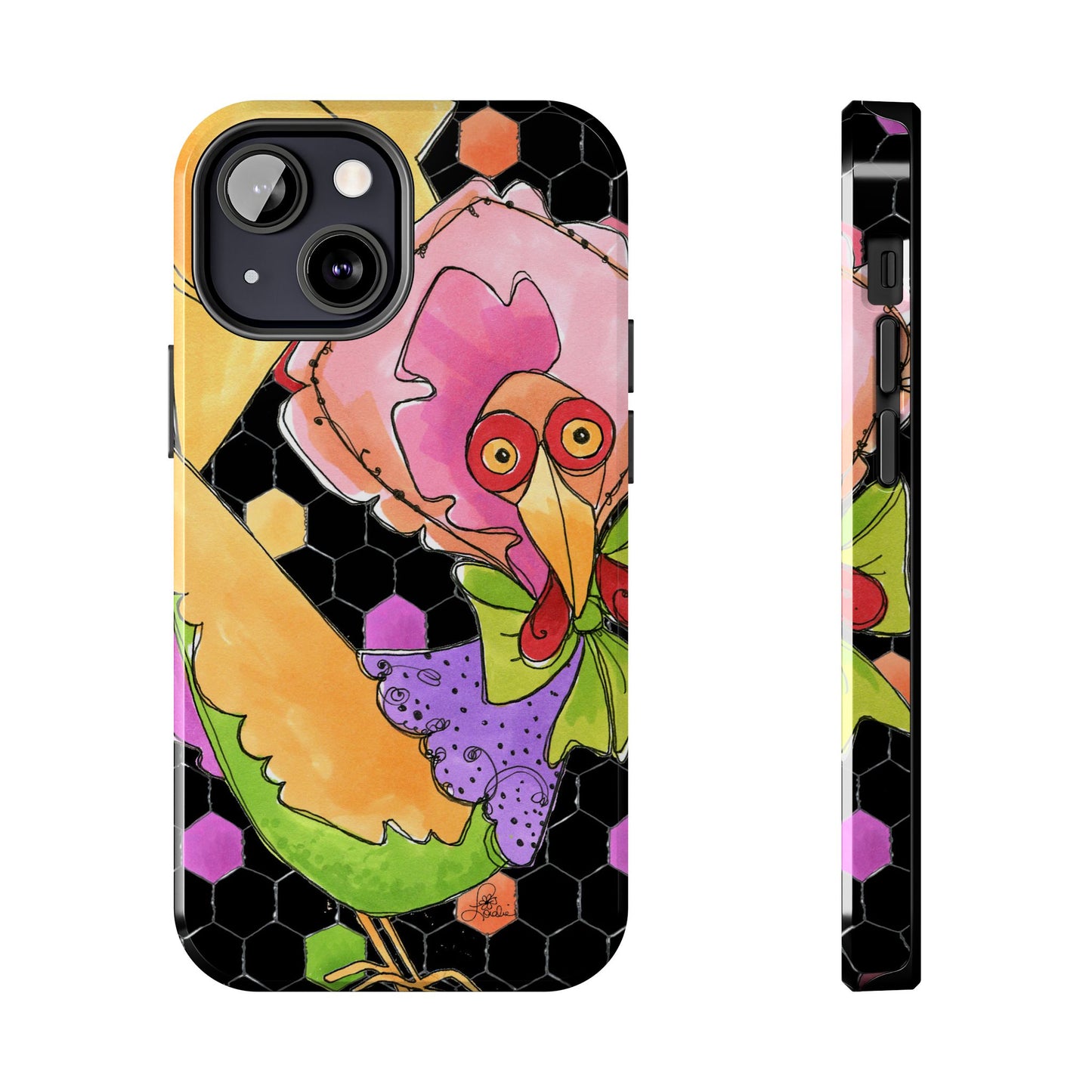 Chicken of Color Phone Case