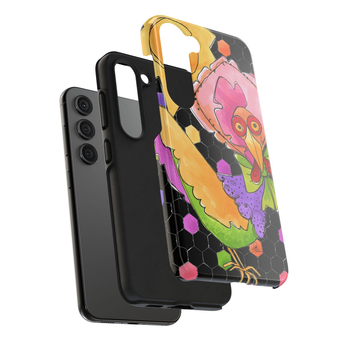 Chicken of Color Phone Case