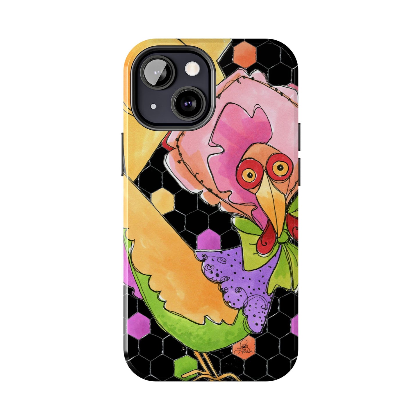 Chicken of Color Phone Case