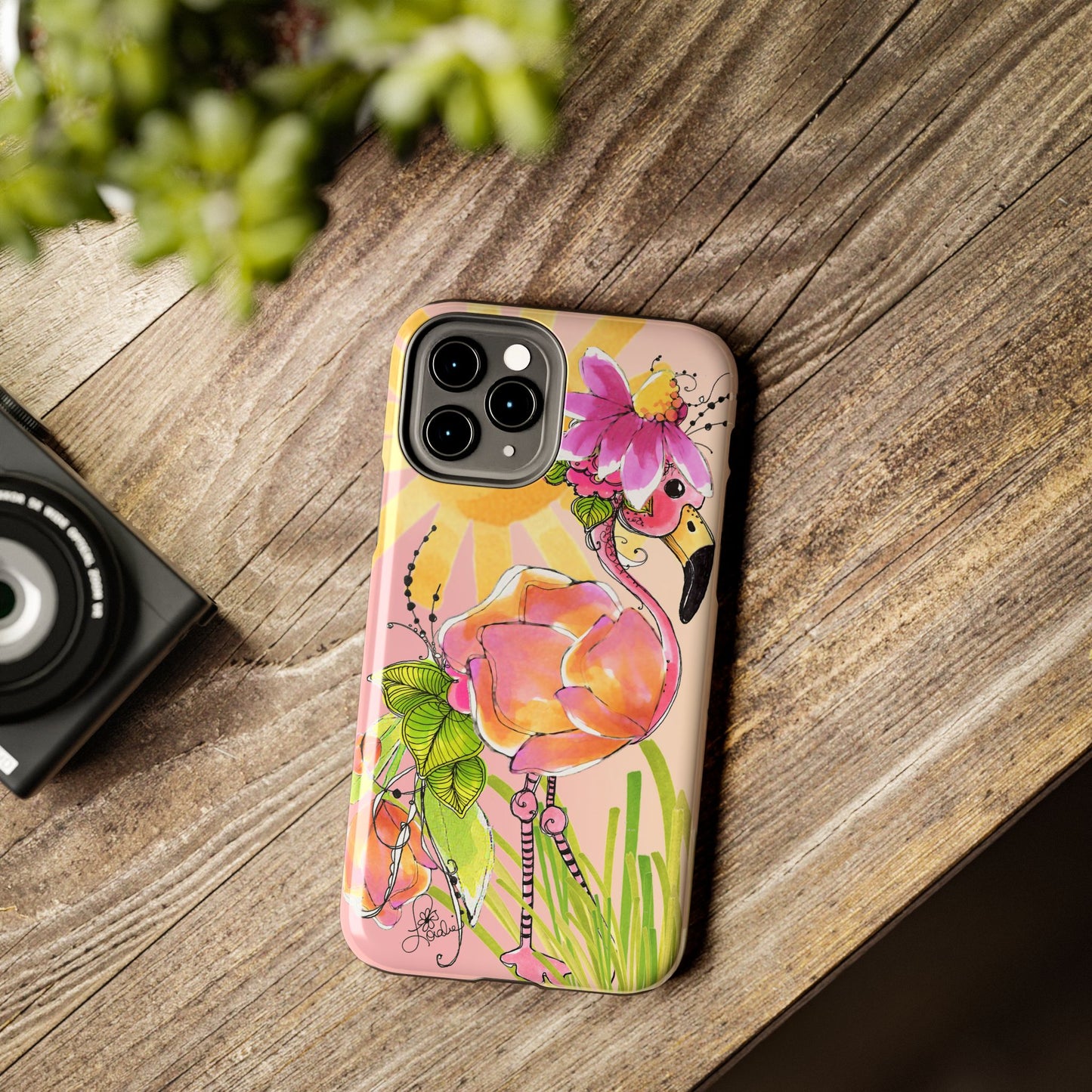 Pink Poultry Phone Case