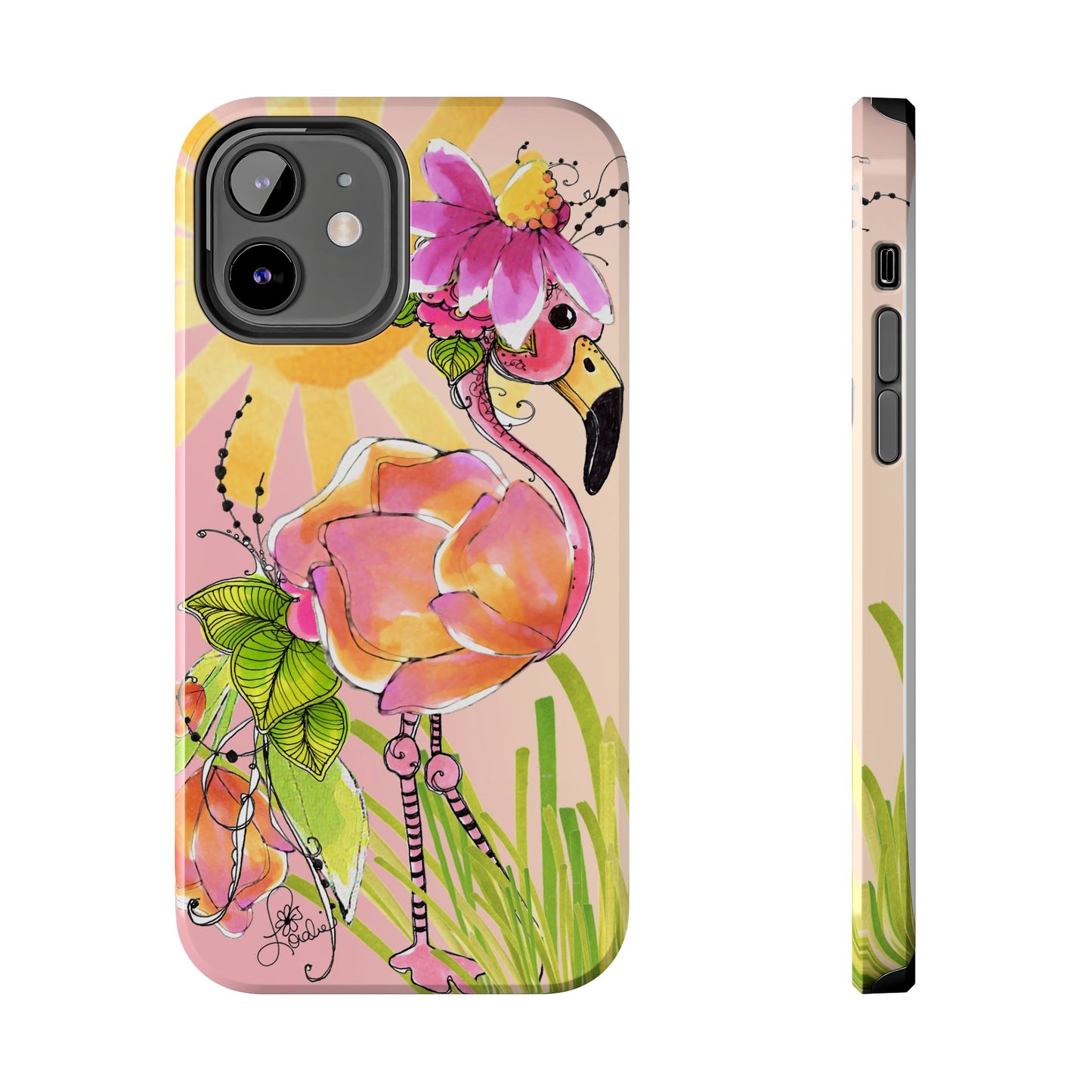 Pink Poultry Phone Case