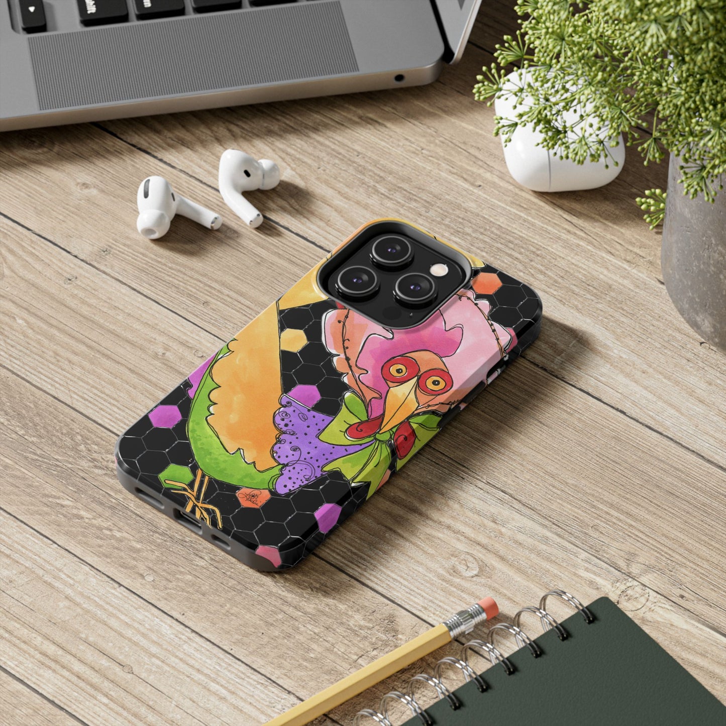 Chicken of Color Phone Case