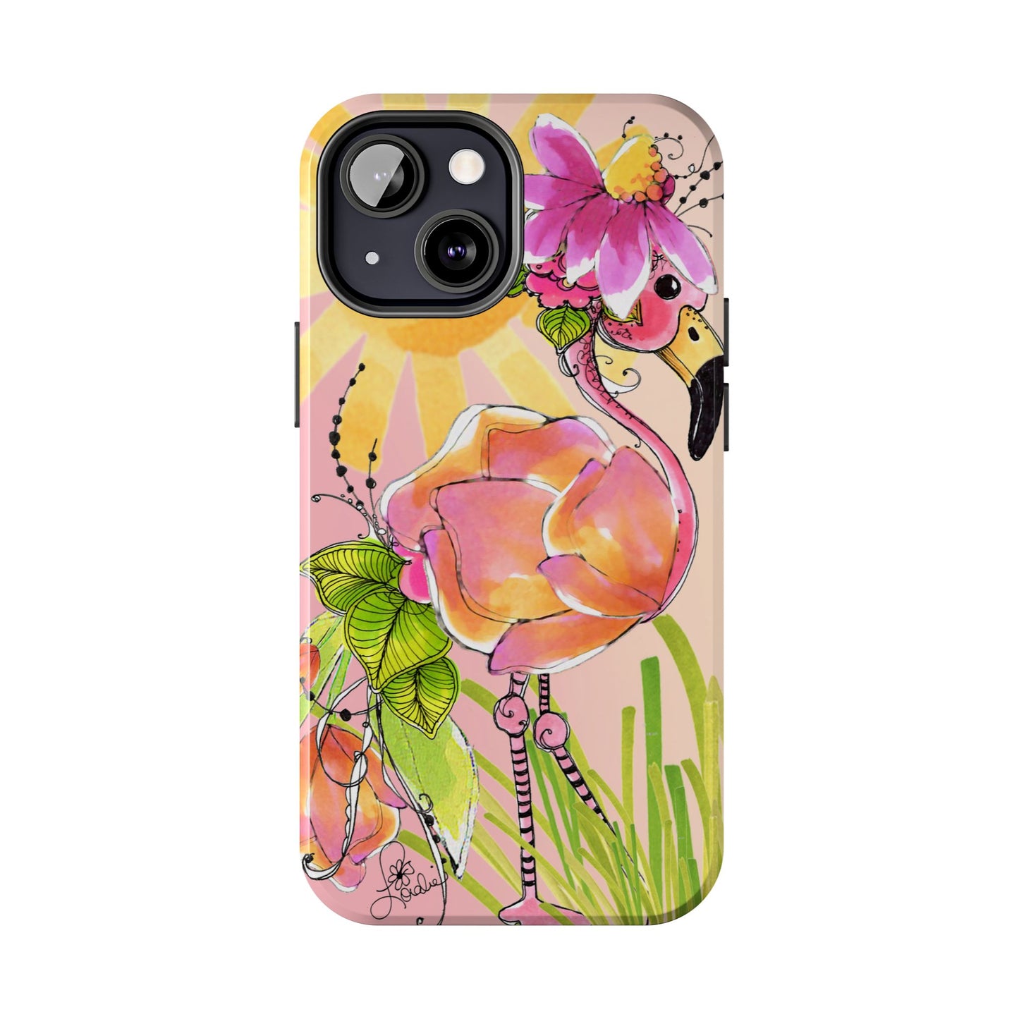 Pink Poultry Phone Case