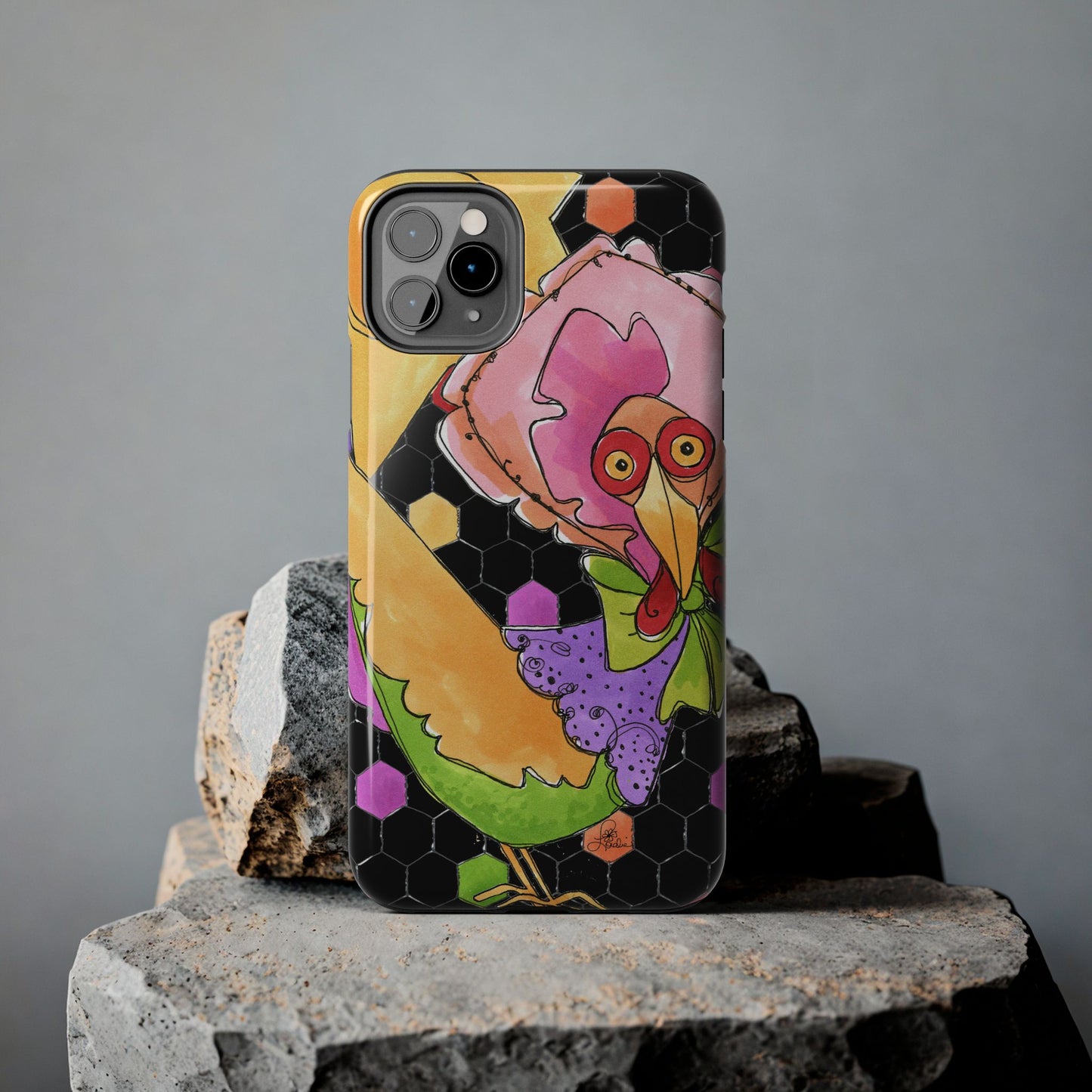 Chicken of Color Phone Case