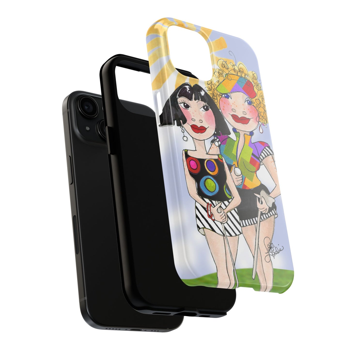 Two Fore Tee Phone Case