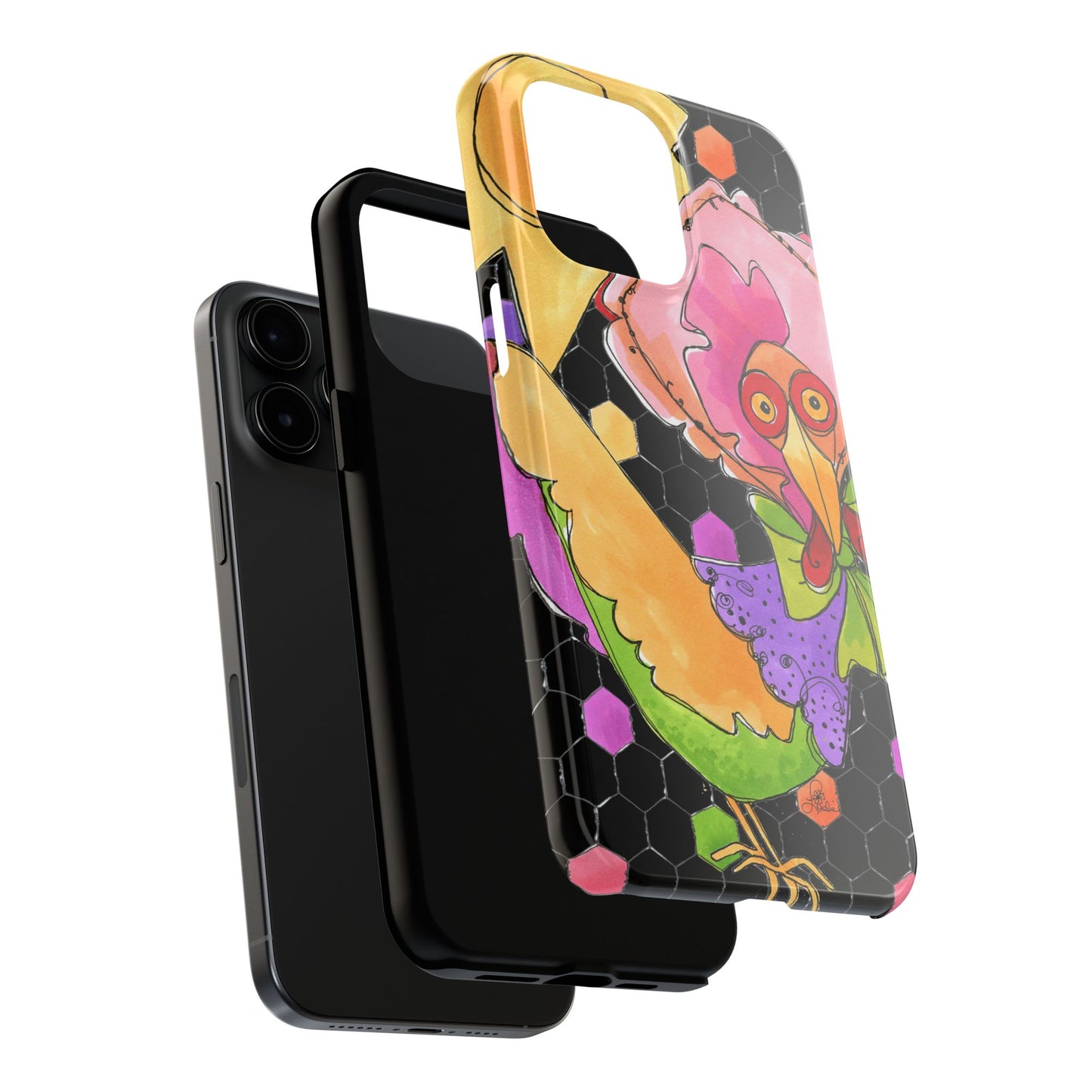 Chicken of Color Phone Case