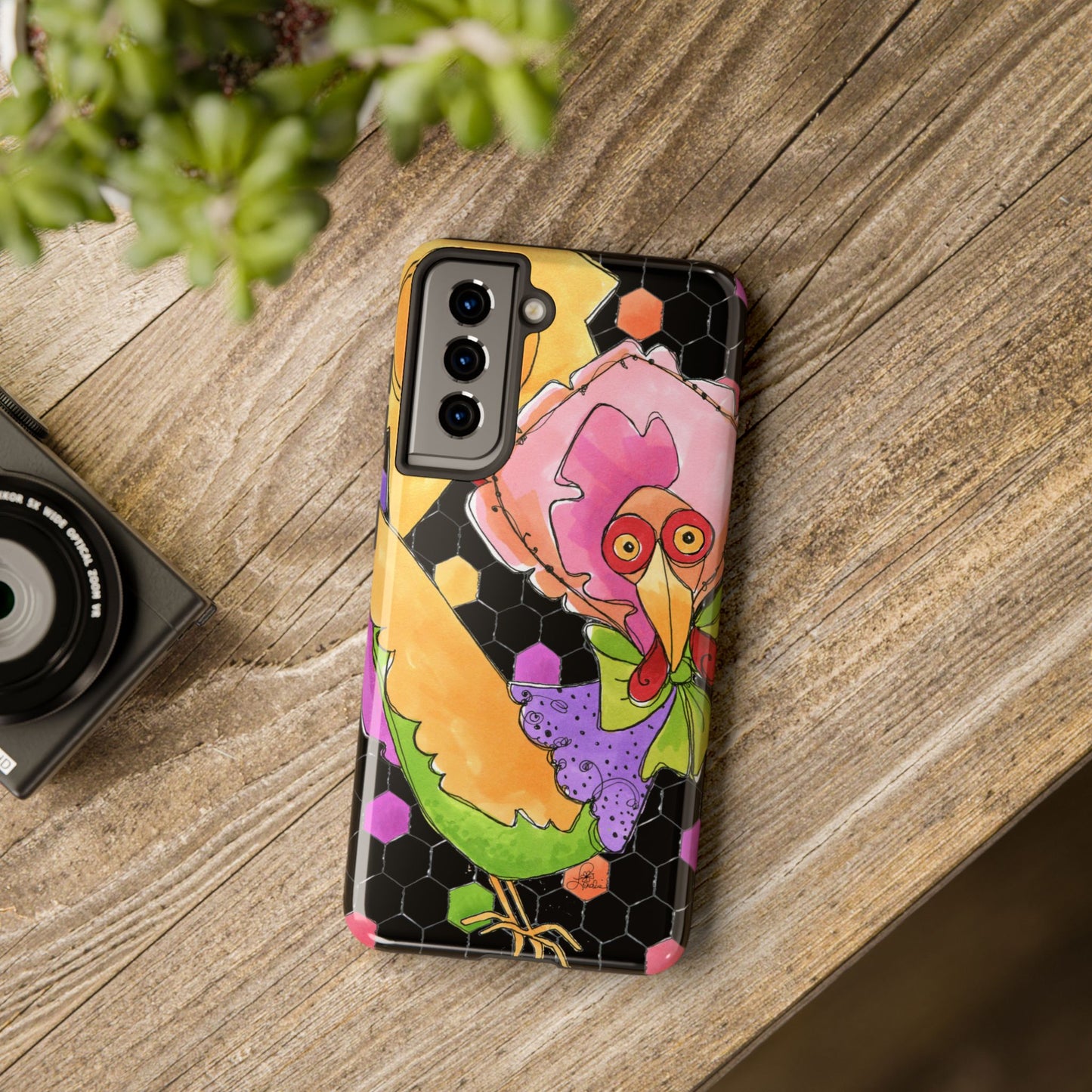 Chicken of Color Phone Case