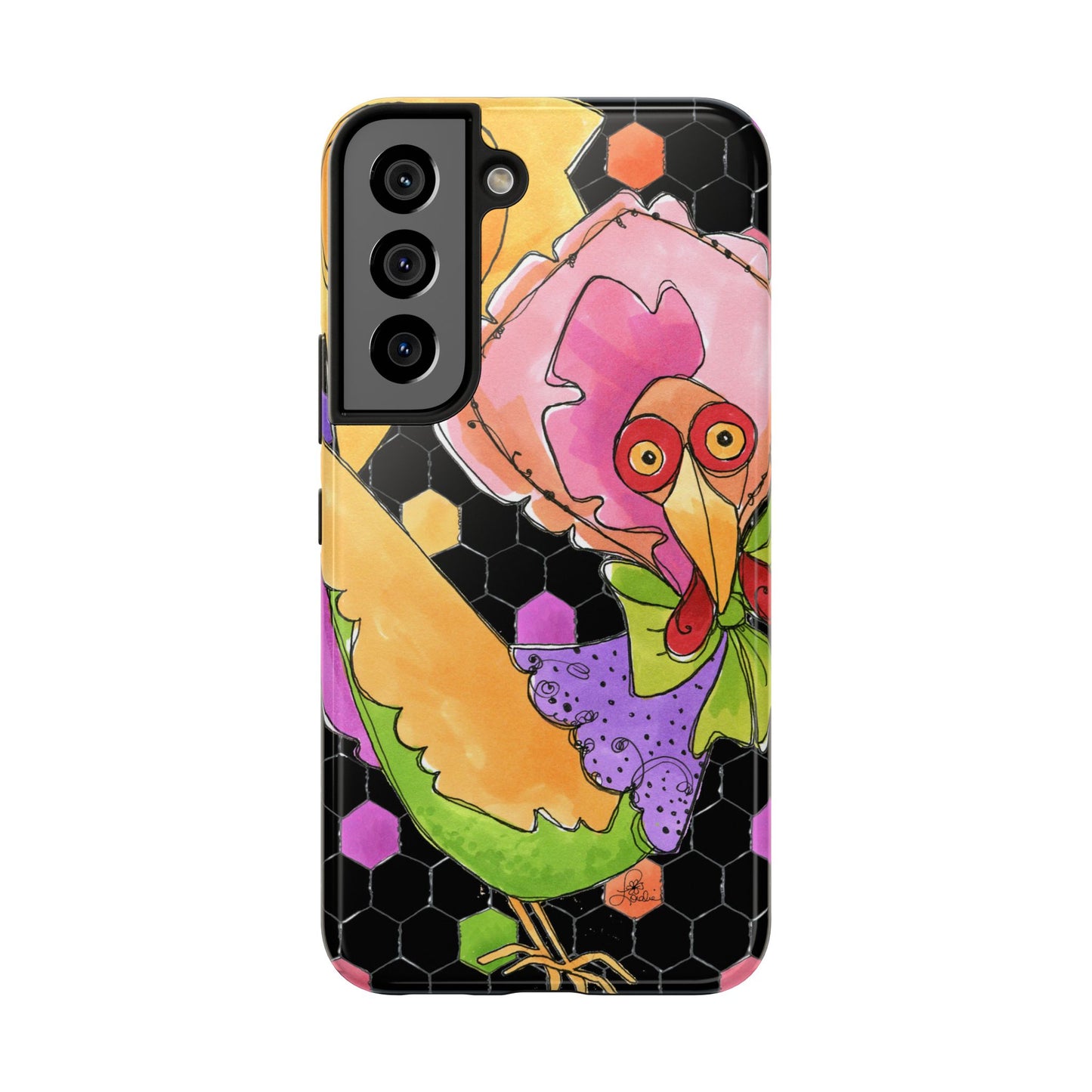 Chicken of Color Phone Case