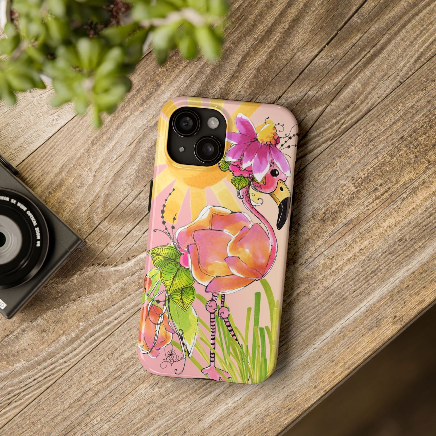 Pink Poultry Phone Case