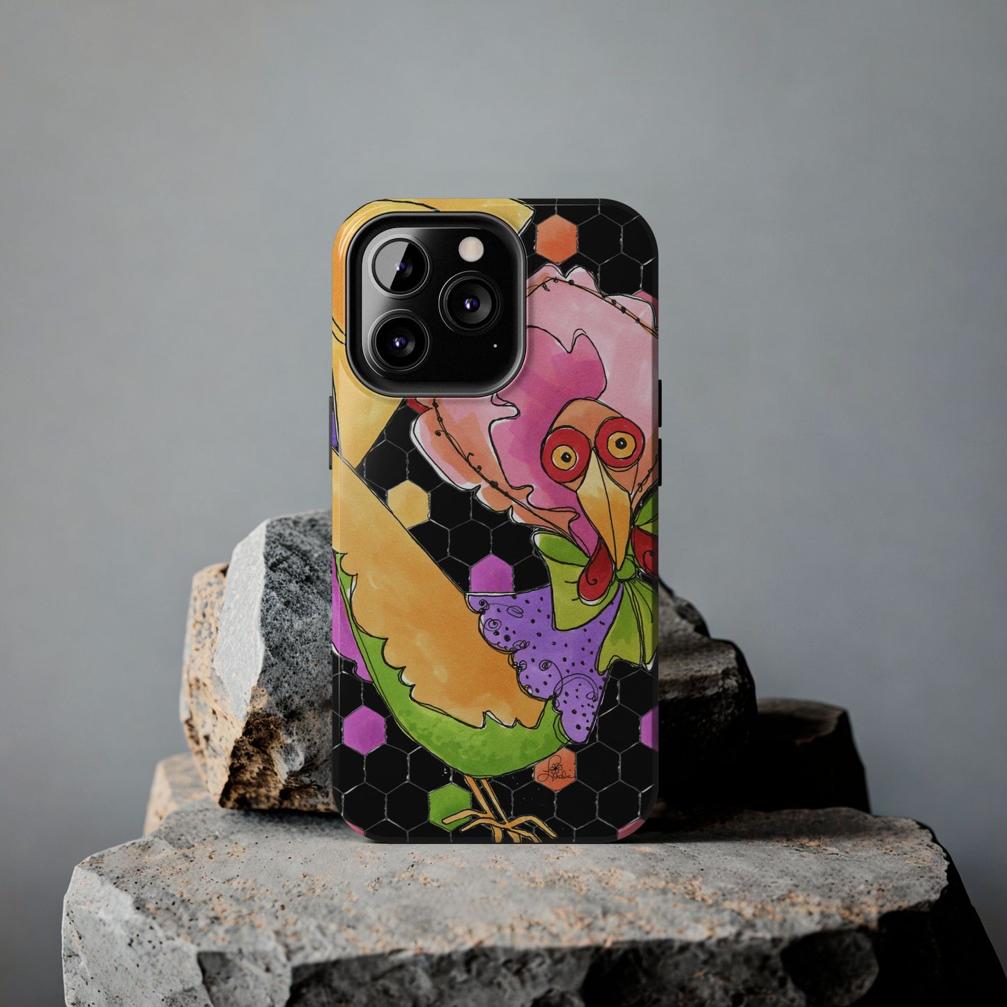 Chicken of Color Phone Case