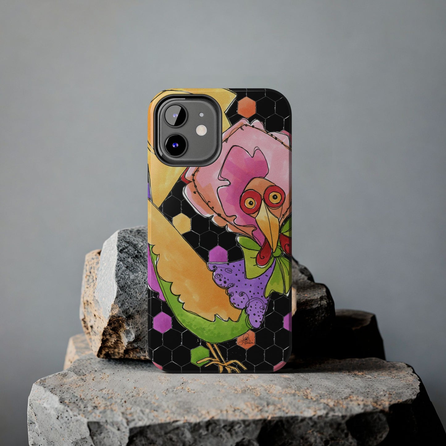 Chicken of Color Phone Case