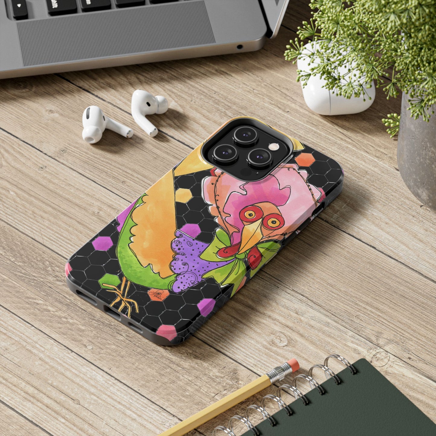 Chicken of Color Phone Case