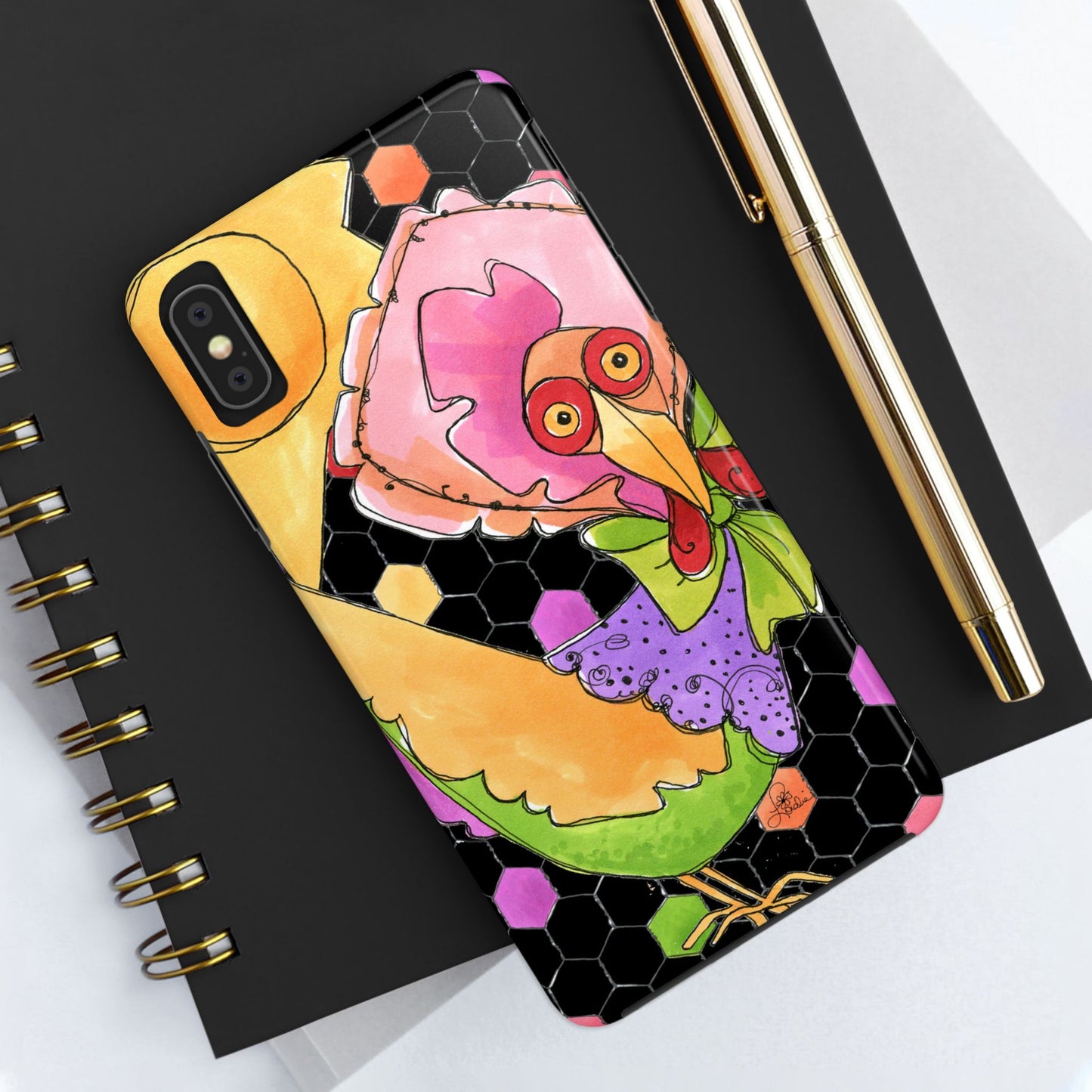 Chicken of Color Phone Case