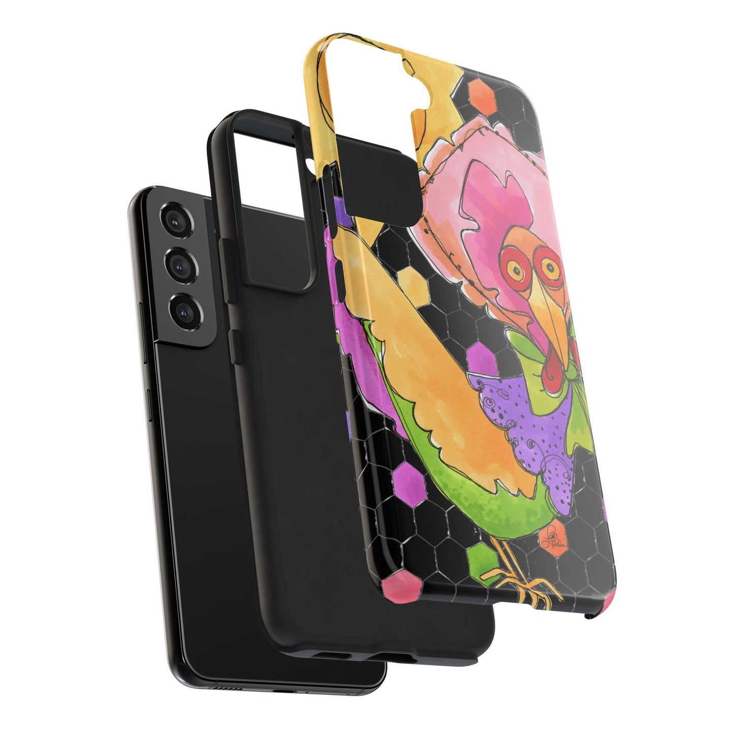 Chicken of Color Phone Case