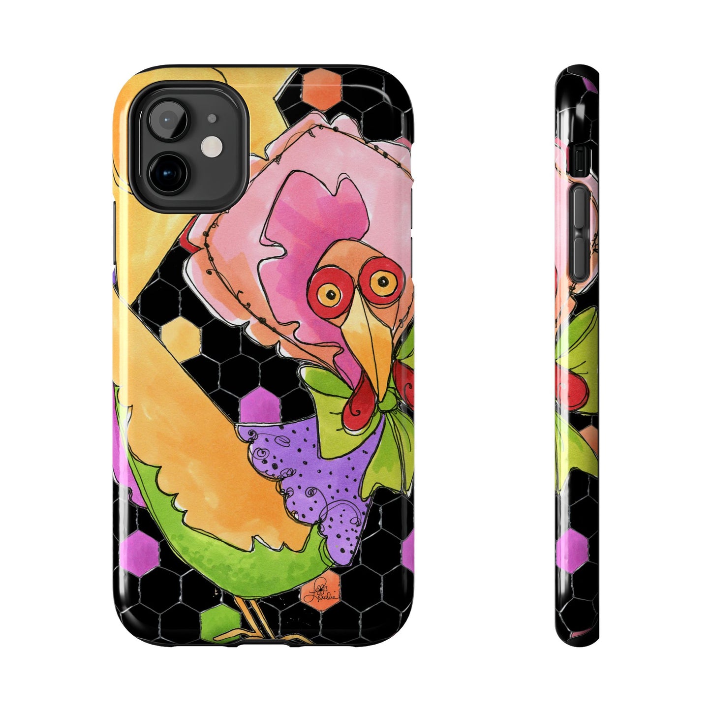 Chicken of Color Phone Case