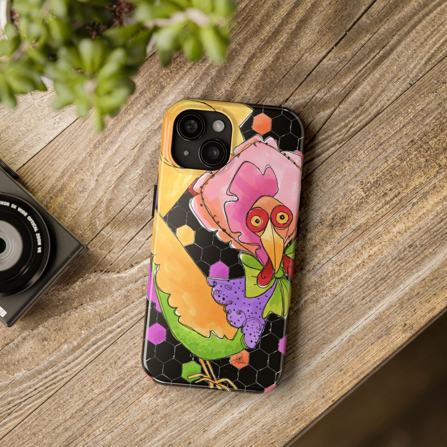 Chicken of Color Phone Case