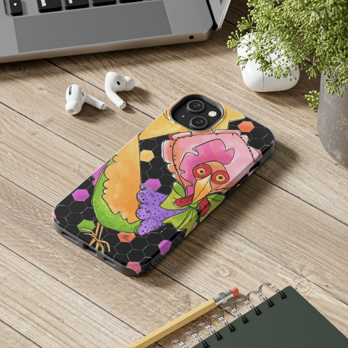 Chicken of Color Phone Case