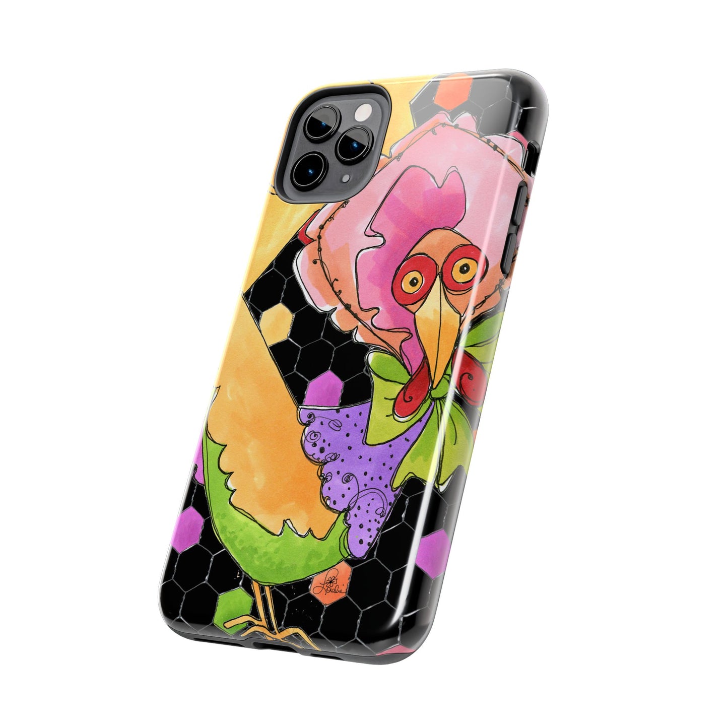 Chicken of Color Phone Case