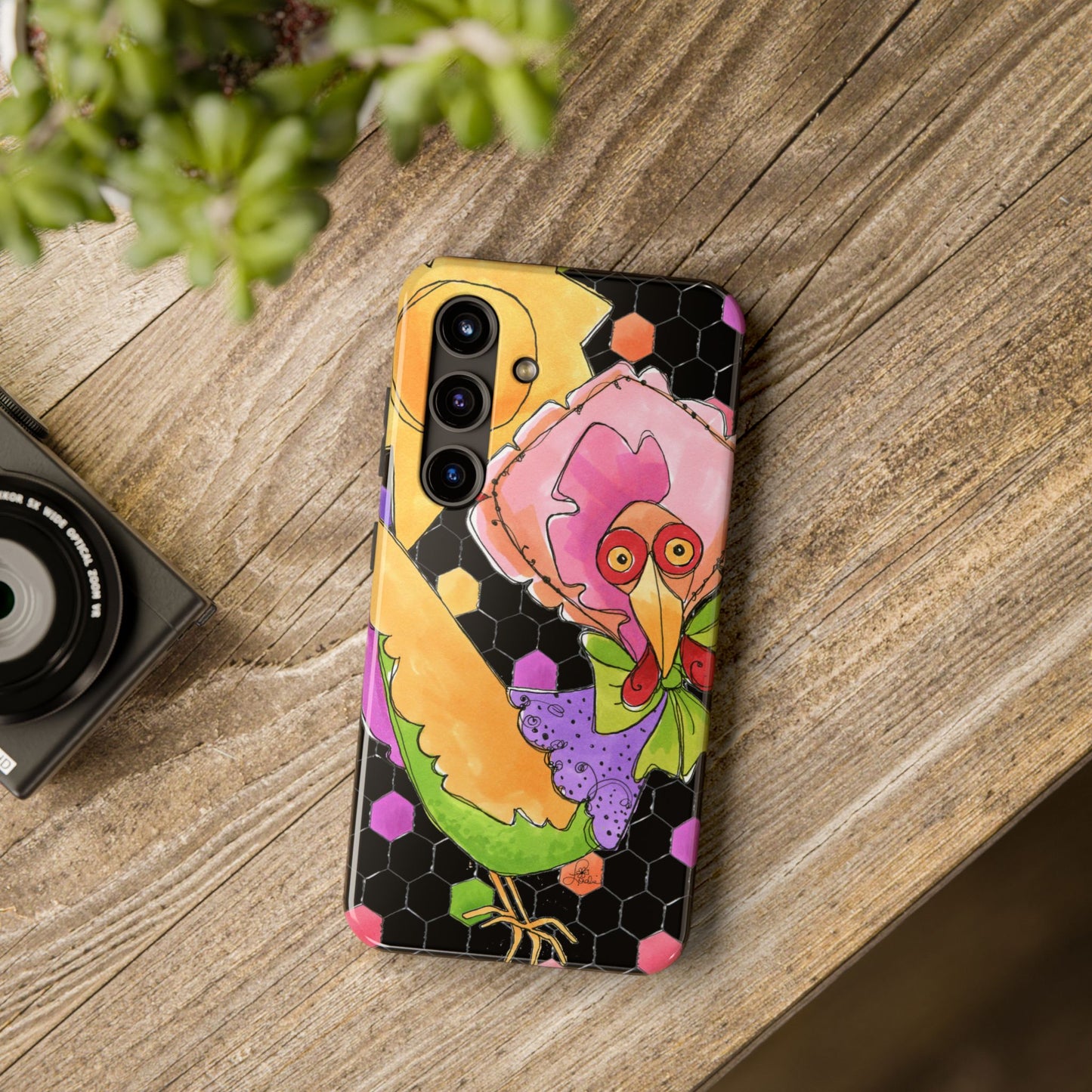 Chicken of Color Phone Case