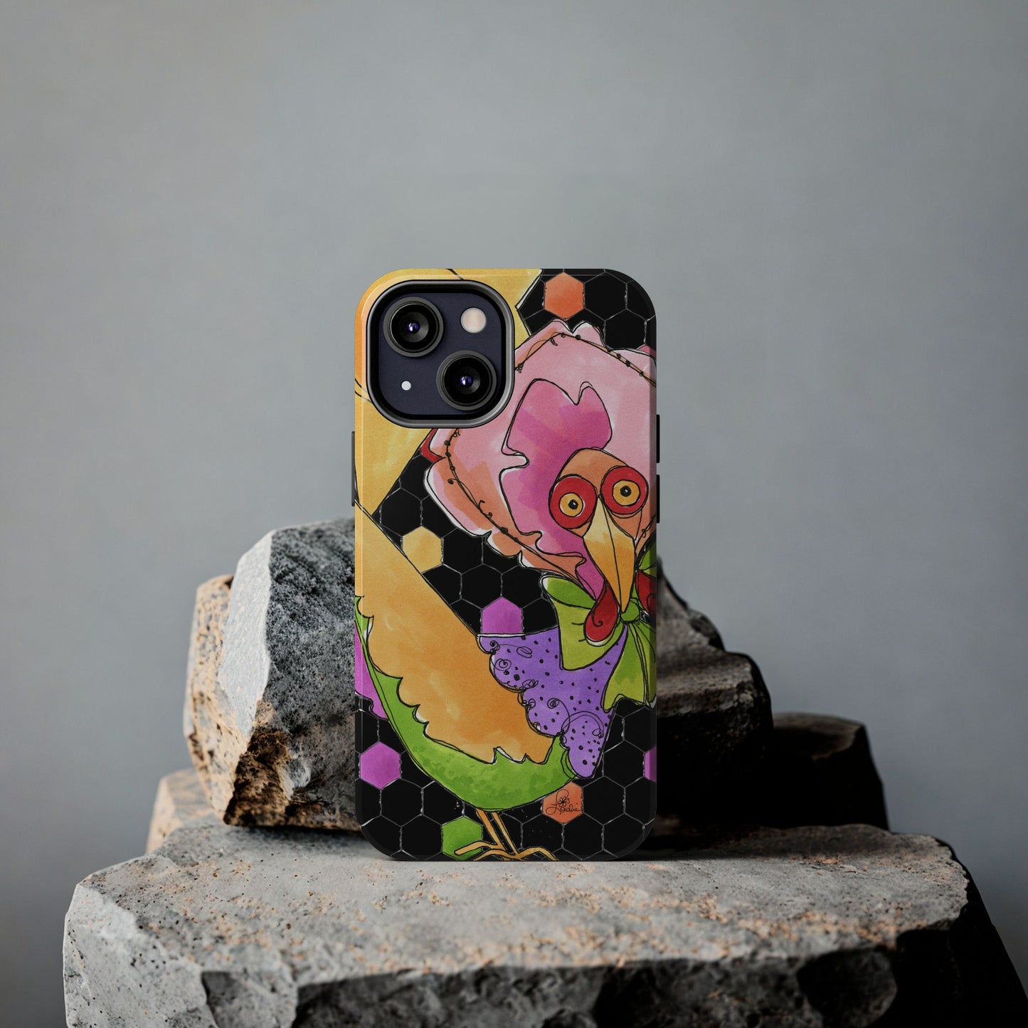 Chicken of Color Phone Case