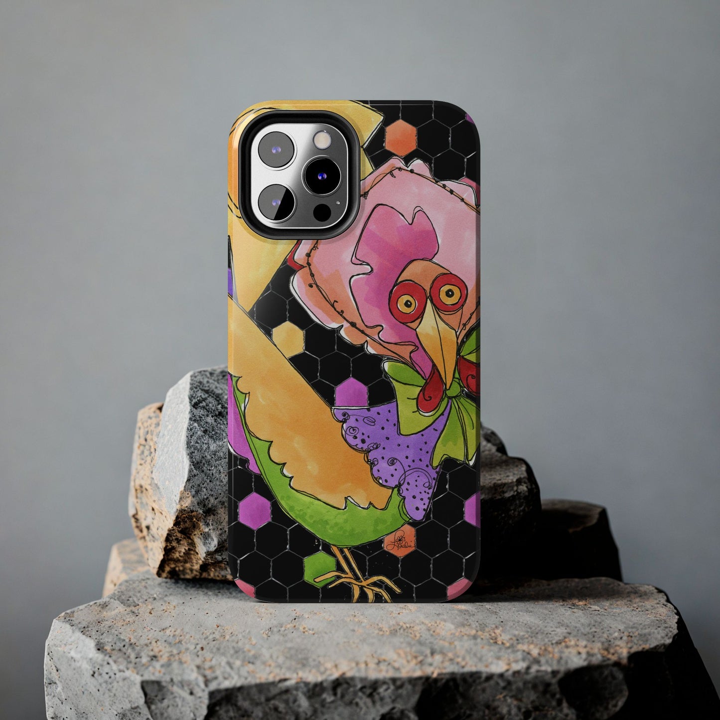 Chicken of Color Phone Case