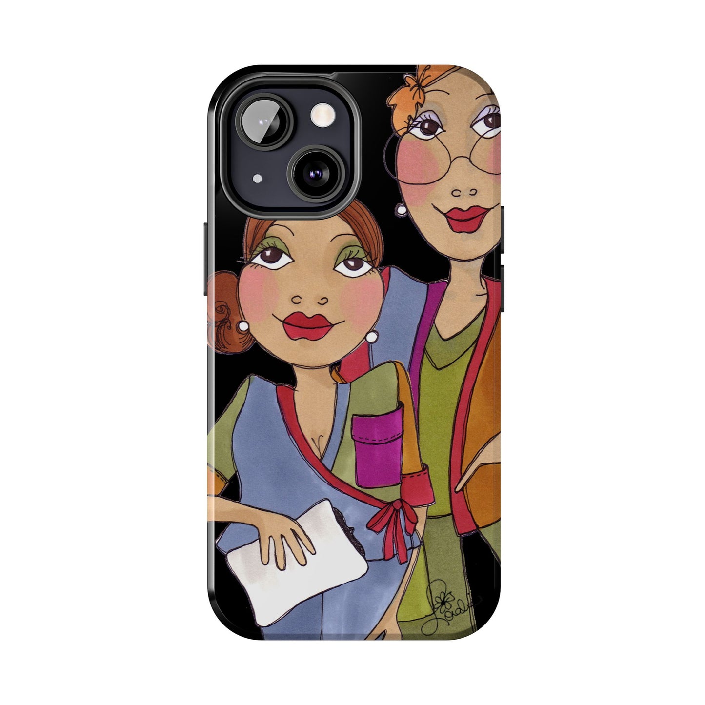 Two on Duty Phone Case