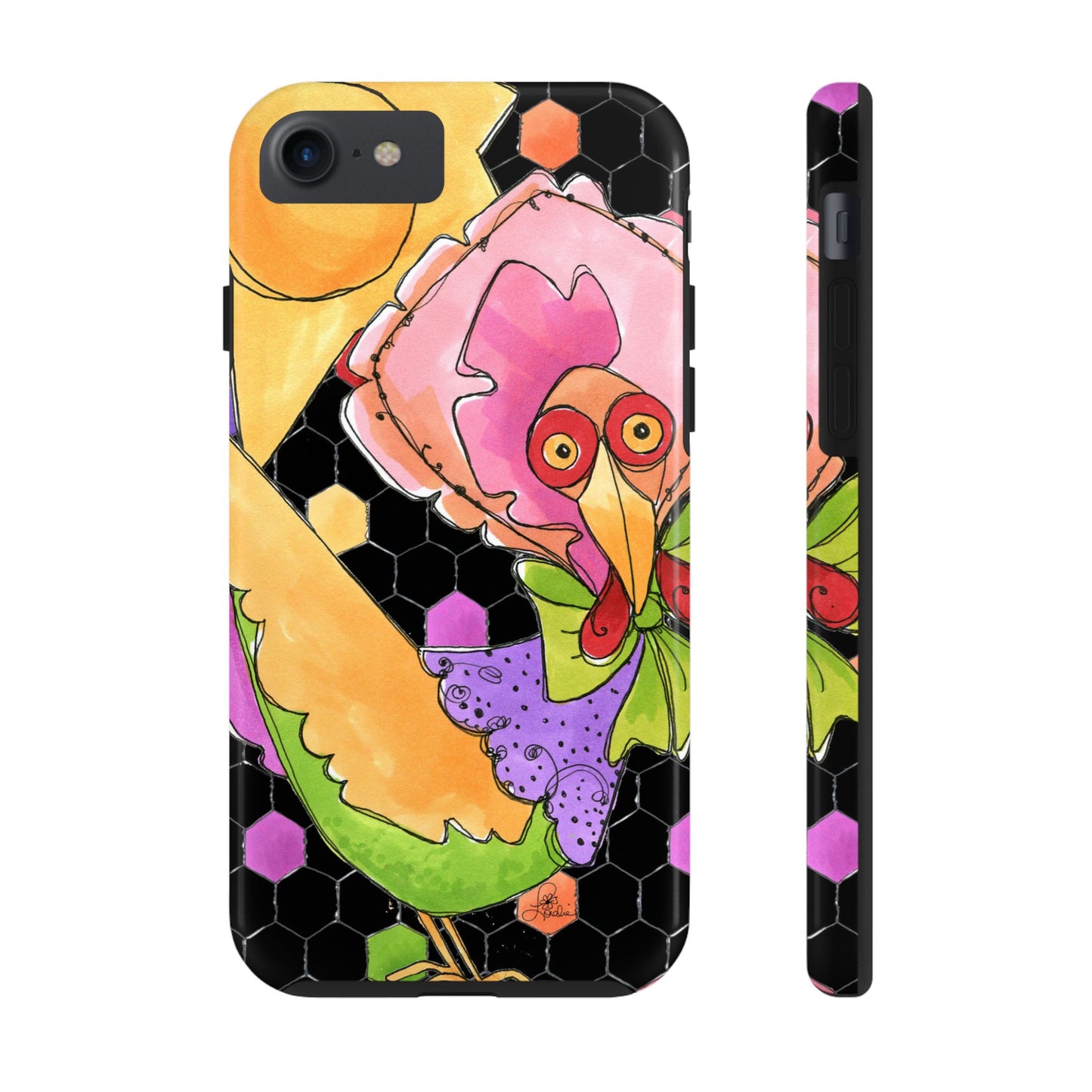 Chicken of Color Phone Case