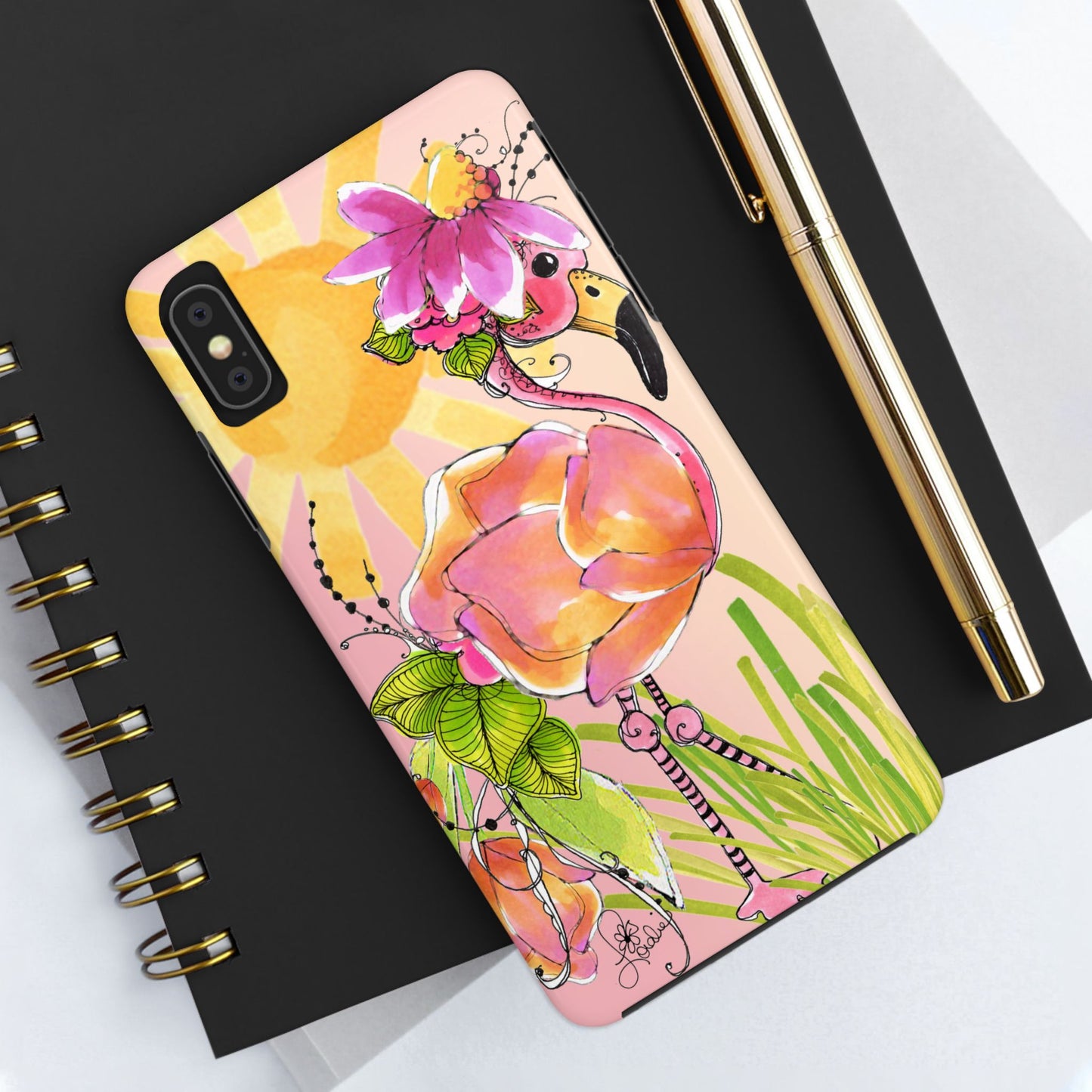 Pink Poultry Phone Case