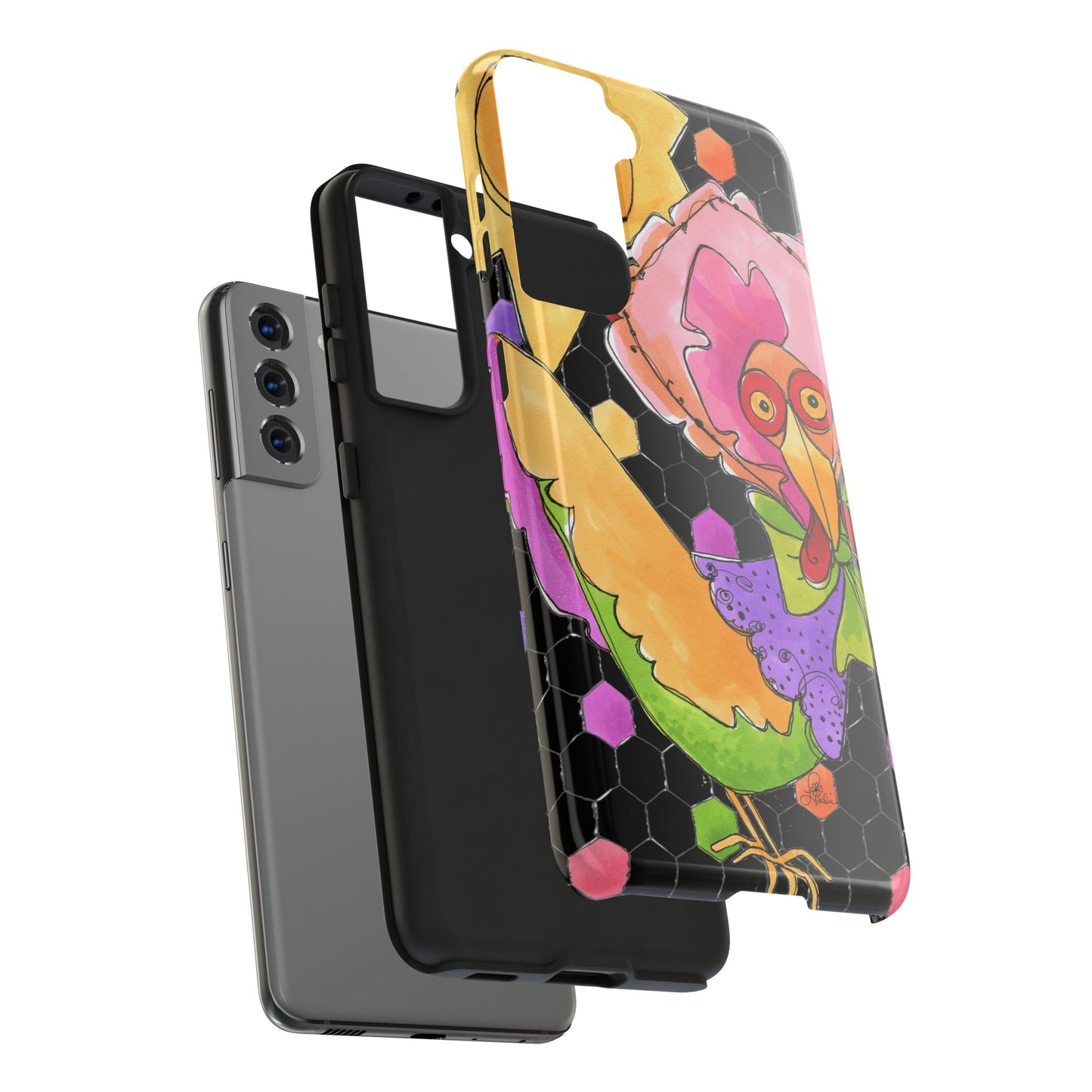 Chicken of Color Phone Case