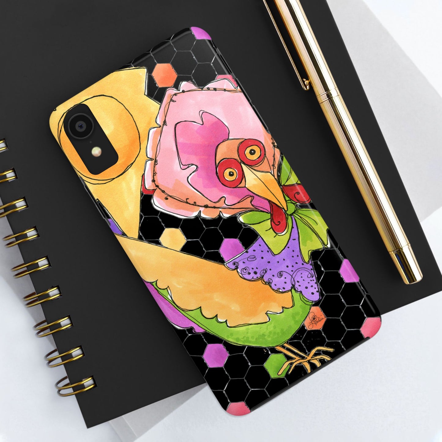 Chicken of Color Phone Case