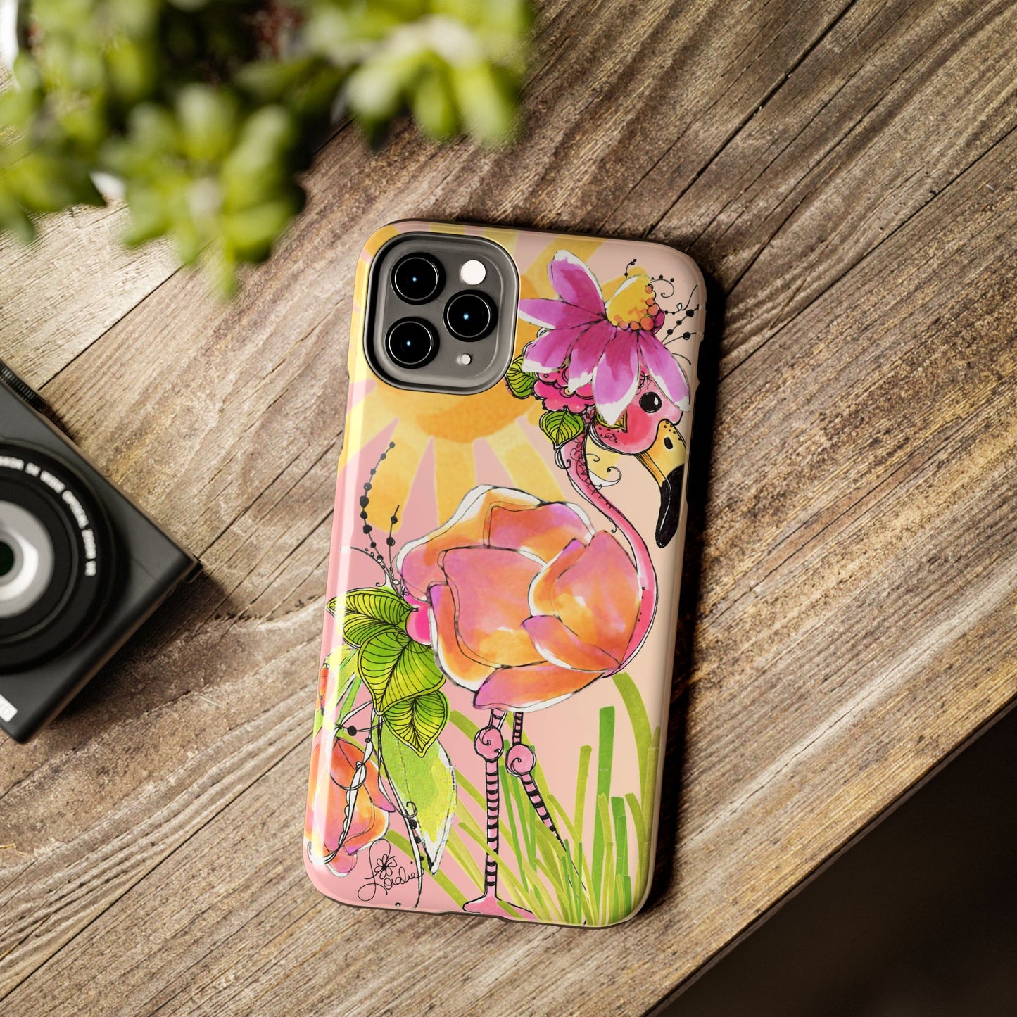 Pink Poultry Phone Case