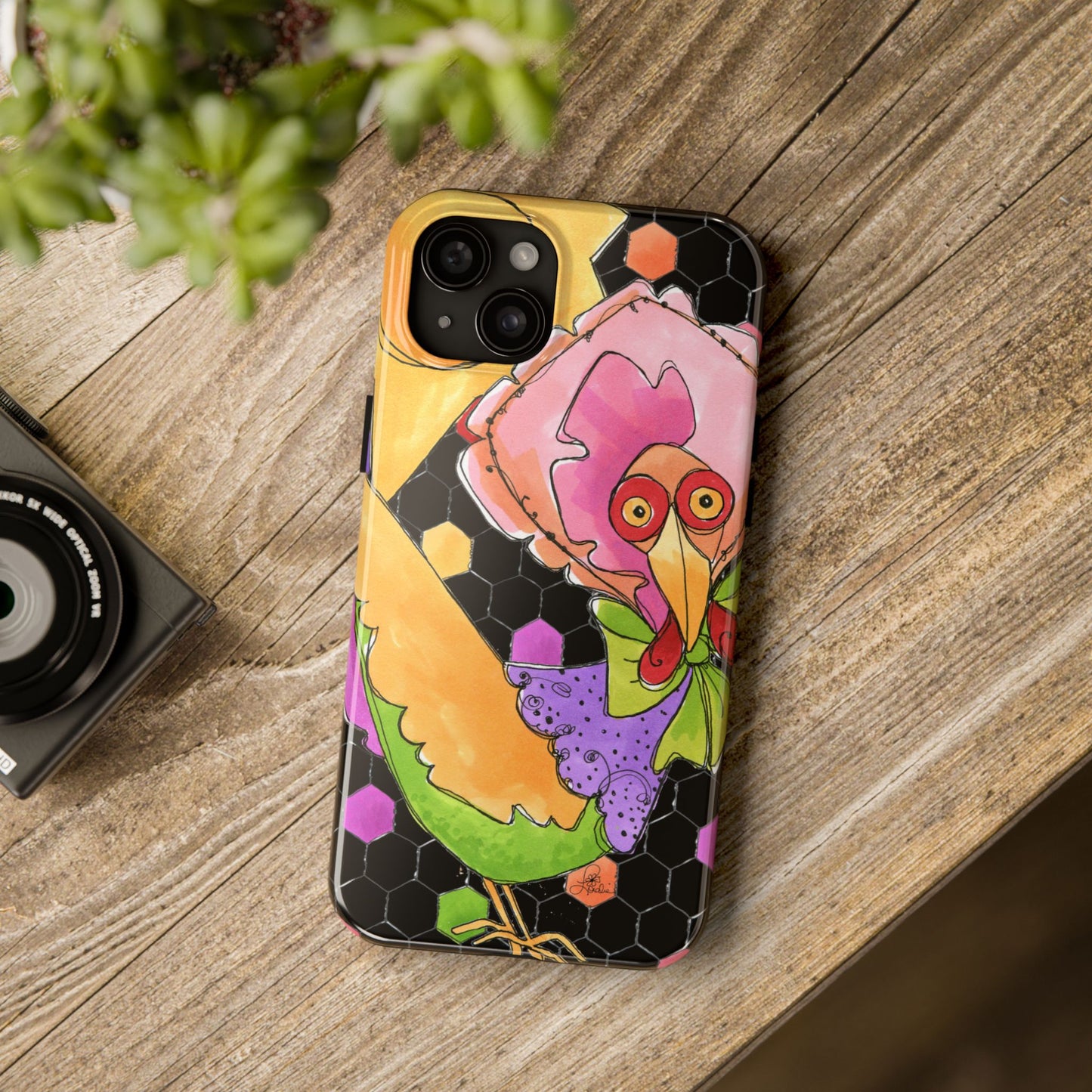 Chicken of Color Phone Case