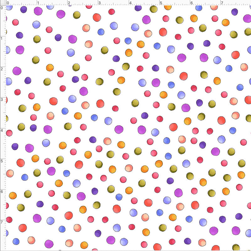 Fairy Fun Dots Fabric