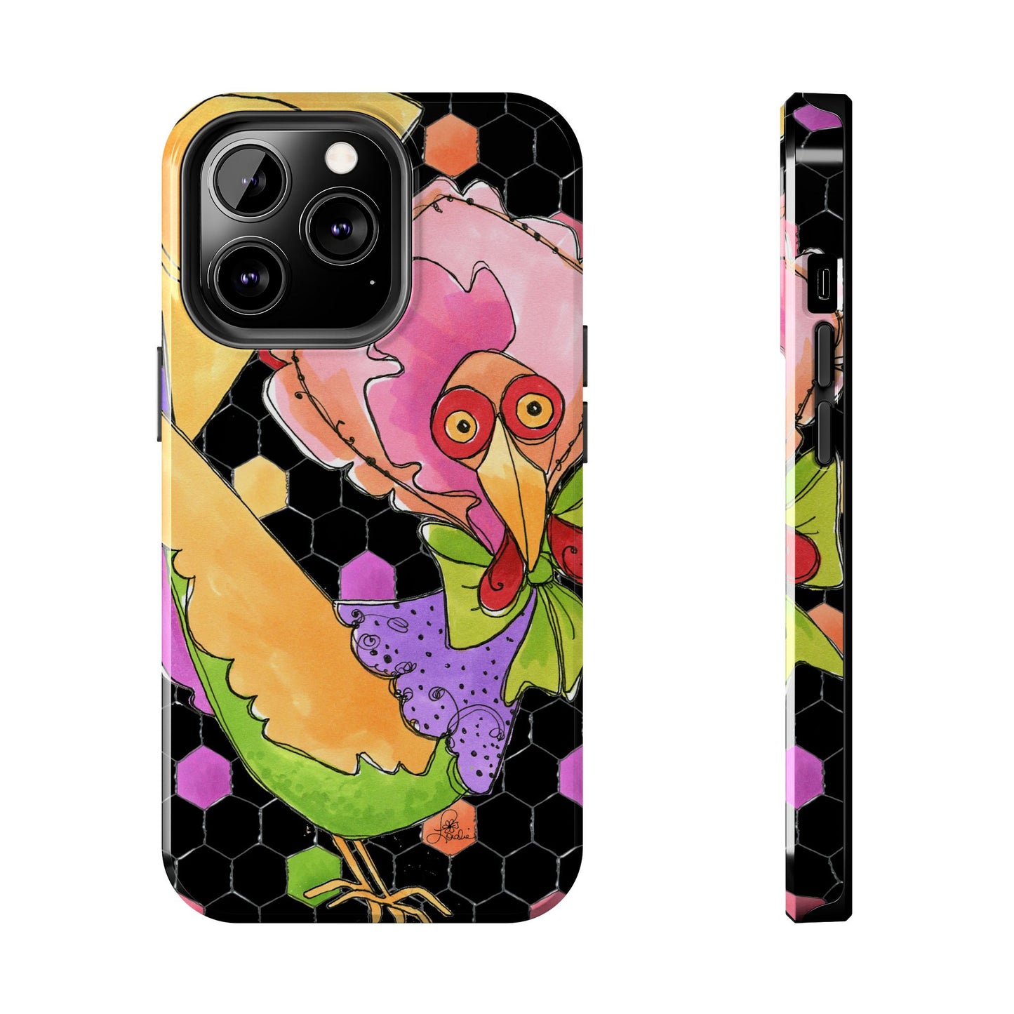 Chicken of Color Phone Case