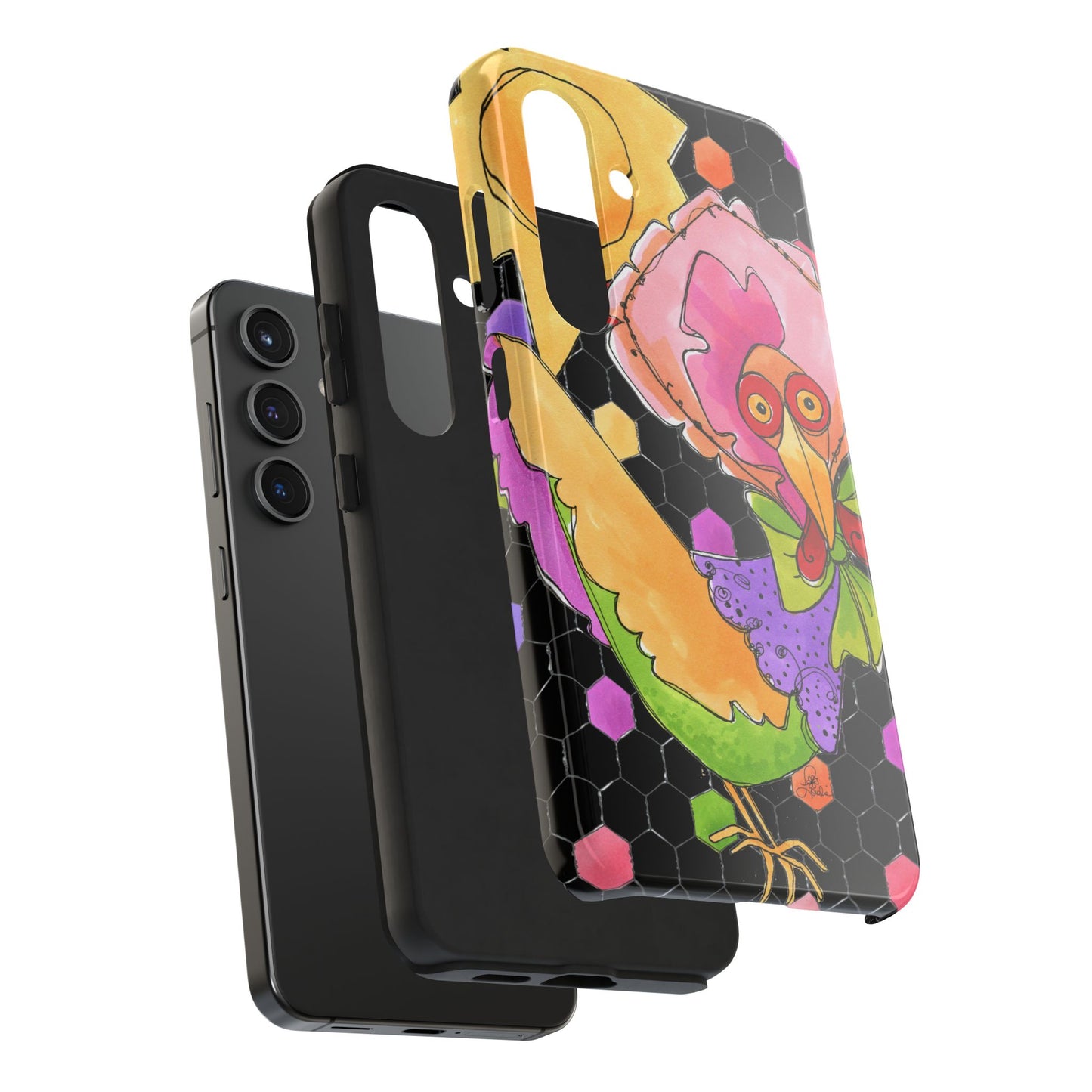 Chicken of Color Phone Case