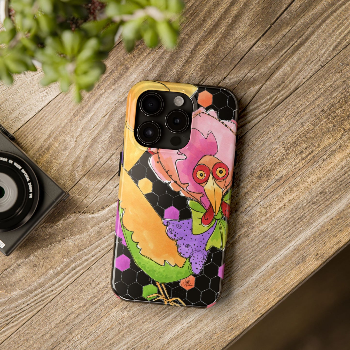 Chicken of Color Phone Case