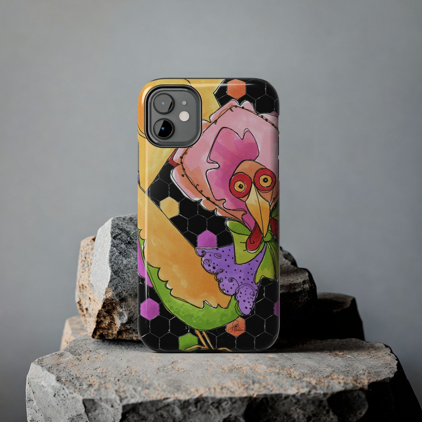 Chicken of Color Phone Case