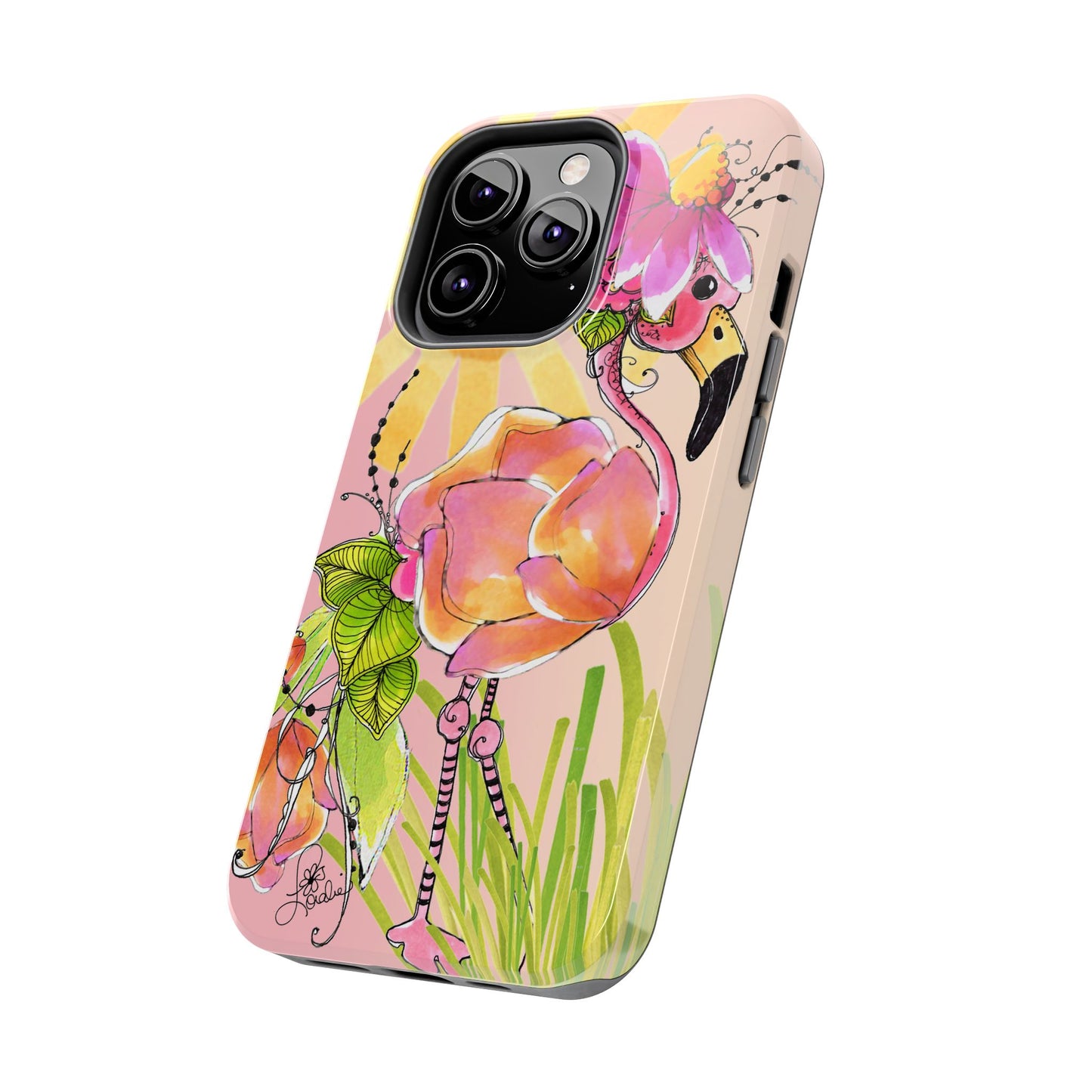 Pink Poultry Phone Case