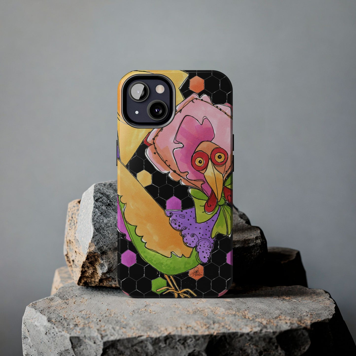 Chicken of Color Phone Case