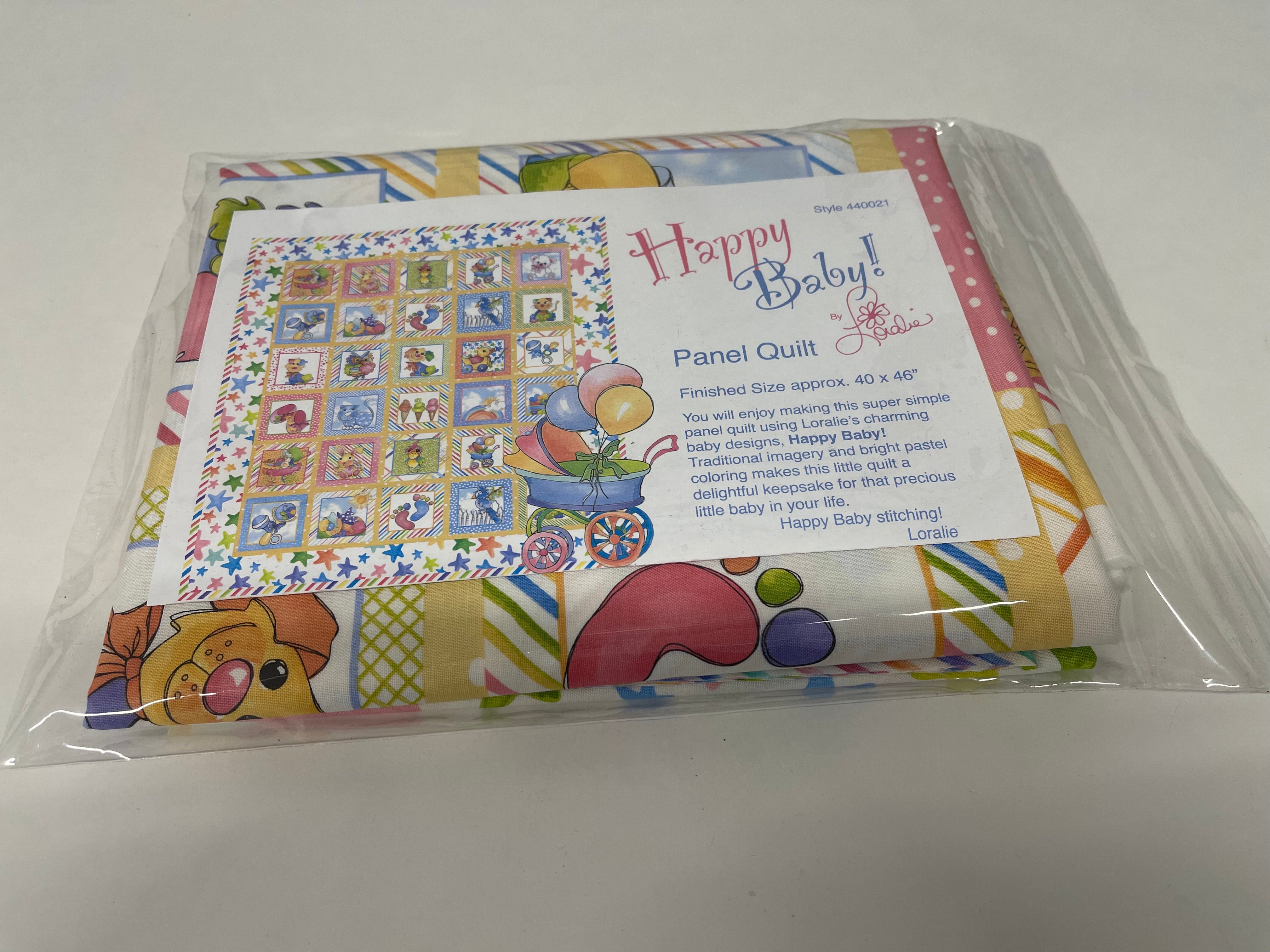 Happy Baby Quilt Kit – Loralie Designs