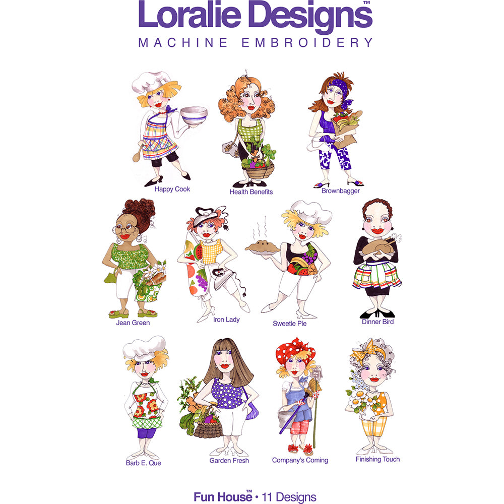 Home Embroidery Designs – Loralie Designs